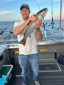 Angler fishing in Cleveland