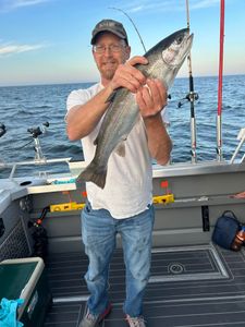 Angler fishing in Cleveland