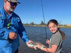 Redfish caught on fishing trip at Santa Rosa Beach