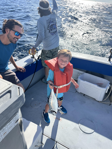This blackfin tuna was a real catch of the day!