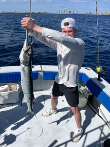 Caught a beauty on the high seas!