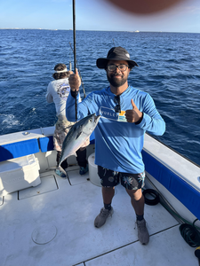 Caught a big one on the open sea!
