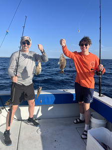 Caught a few for the day on the open waters.