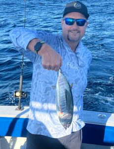 One person fishing at Riviera Beach