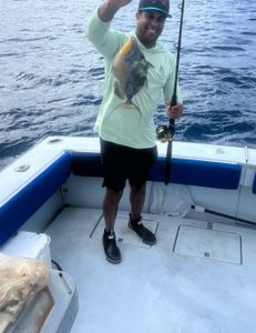 Angler enjoying fishing tour in FL
