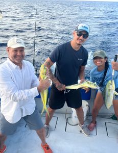 2 small fish caught during fishing tour in West Palm Beach