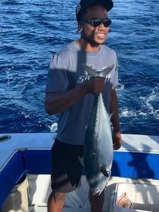 Angler enjoying a fishing tour in West Palm Beach