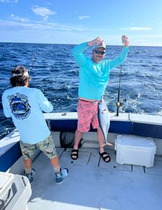 Little Tunny fish caught while fishing in West Palm Beach