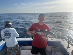 Reeling in the best Little Tunny catch off West Palm Beach!