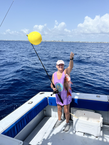 Just reeled in this magnificent mutton snapper in West Palm Beach!