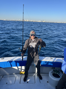 Peaceful day on the water with a good catch.