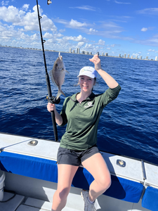 Peaceful day on the water with a nice catch.