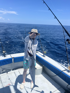 Partly cloudy skies set the stage for epic deep sea action in West Palm Beach!
