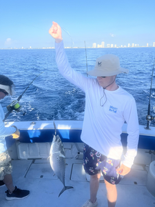 Partly cloudy skies set the stage for an epic fishing adventure in West Palm Beach!