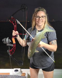Single angler fishing in Tampa