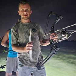 Two people fishing in FL