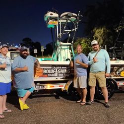 Four people fishing in FL