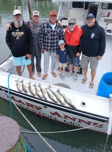6 people fishing in Oxford