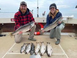7 rainbow trout caught fishing in Mexico
