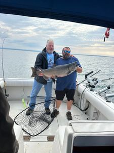 Chinook Salmon caught while fishing in Mexico