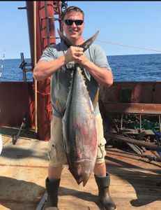 Angler with big catch in Tuckerton