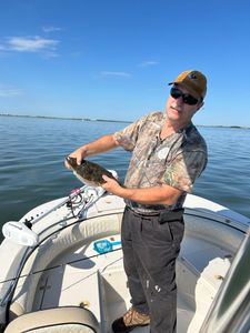 Angler with fishing rod enjoying a day in NJ
