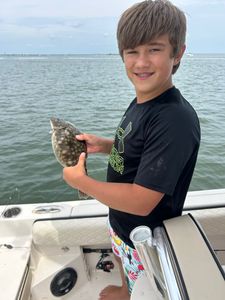 Southern Flounder fish caught in Tuckerton