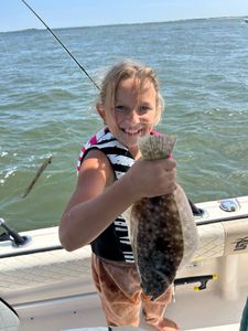 Summer Flounder caught on fishing trip in NJ