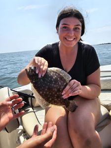 Summer Flounder caught fishing in NJ