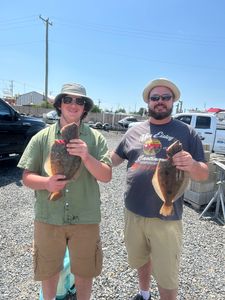 Summer flounder fish caught in NJ