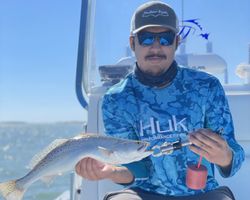 One angler fishing at South Padre Island