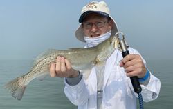 One person fishing in TX