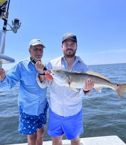 Redfish caught while fishing at South Padre Island