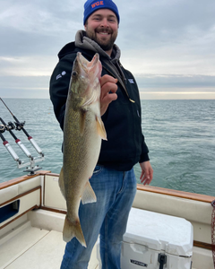 Angler with a single fish caught in OH