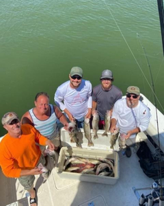 3 fish caught by 5 people in Port Clinton