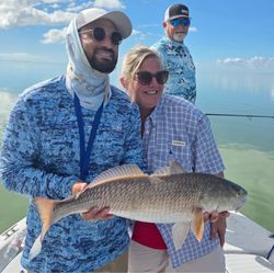 Redfish catch during fishing trip in Rockport TX