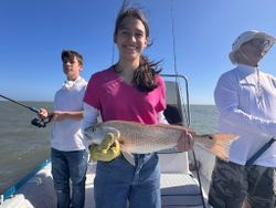 Redfish caught while fishing in Rockport TX on boat