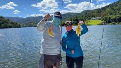 Angler fishing in Dorado