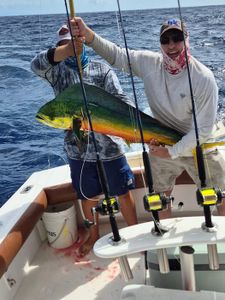 Mahi mahi caught while fishing in Dorado PR waters