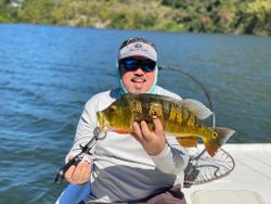 Lone angler fishing in Dorado