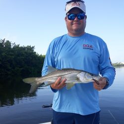 Snook, 18 inches, caught fishing in Dorado