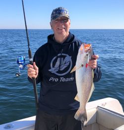 Lone angler in New York, fishing on cruises and fishing