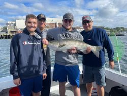 Striped bass caught on our 3hr trip!