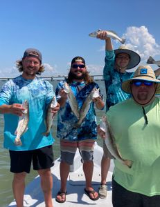 6 spotted weakfish, fishing in Galveston