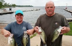 White crappie fish caught in Quitman