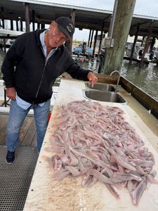 Person fishing in LA