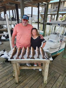 7 redfish caught during fishing trip in LA