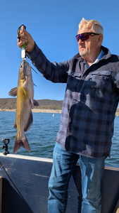 Nice channel catfish using jigging and trolling techniques today!