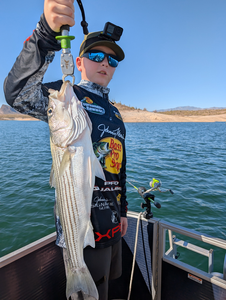 Hooked a nice one today on the lake.