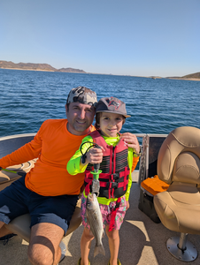 A peaceful day on the lake with a catch worth sharing.